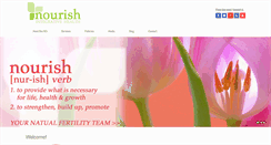 Desktop Screenshot of nourishtoronto.com